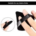 thumbnail image 4 of 12 Pieces Powder Puff Triangle Face Makeup Cosmetic for Loose Powder Soft Body Washable Reusable Foundation Sponge Mineral Wet Dry Makeup Tool(Black, Small), 4 of 7