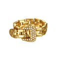 thumbnail image 1 of Qarigey Anillo ajustable cinturón hebilla banda anillo Metal cadena cinturón hebilla anillo joyería Ropa, zapatos y accesorios Miscelánea, 1 of 6