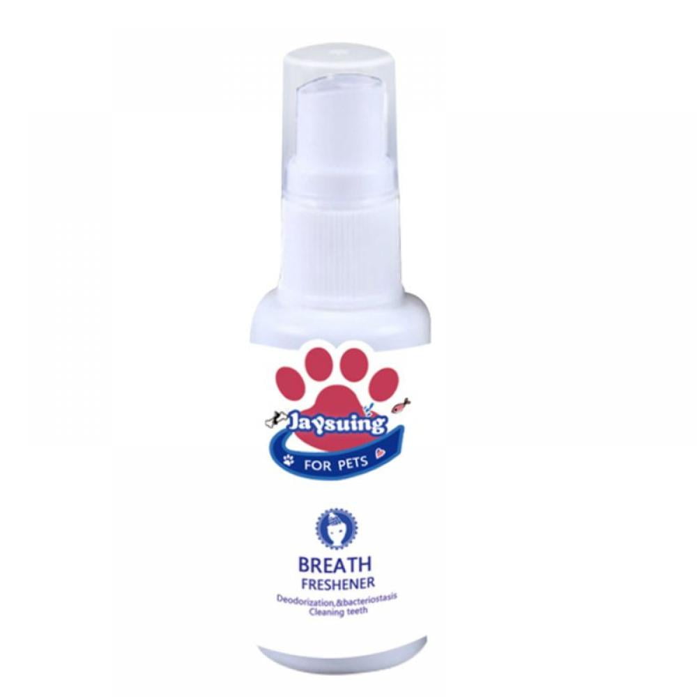 Summark 1.01 fl.oz Pet Breath Freshener Spray Dog Cat Teeth Cleaner