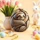 thumbnail image 1 of Los huevos de Pascua de resina tallada con tallas de animales son perfectos como regalos de Pascua o artículos decorativos., 1 of 6