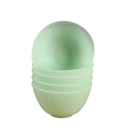 FRCOLOR 1Set Spa Bowls for Facials Silicone Pink Color Anti Drop and Microwave Safe 10.5 x 7 in