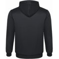 thumbnail image 2 of Chaqueta gruesa de forro polar con botones de cuerno y capucha para hombre y mujer, cálida para invierno, 2 of 5