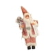 thumbnail image 5 of Figura de Papá Noel, muñeco, adorno para fiesta de Navidad, decoración navideña, coleccionable, de pie Lentejuelas rosas, 5 of 9