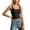 Black, variant on Women's Slim-Fit Strappy Tank Top, Sleeveless Camisole with Stretch Fabric, Tight Fitted Basic Layering Inner Wear for Casual Summer Outfits