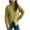 Yellow, variant on 2025 New Fashion Plus Size Women's Loose Knit Sweater Long Sleeve Top/Shirt
