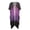 Bats, variant on American Flag Design Long Kimono Swimsuit Cover Up Casual High Quality Fabrics Long Design Bathing Suit Cover Up