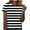 Black, variant on Women's Striped Stripe T-Shirt Casual Loose Business Lightweight Hide Belly Summer Novelty Soft Blouse