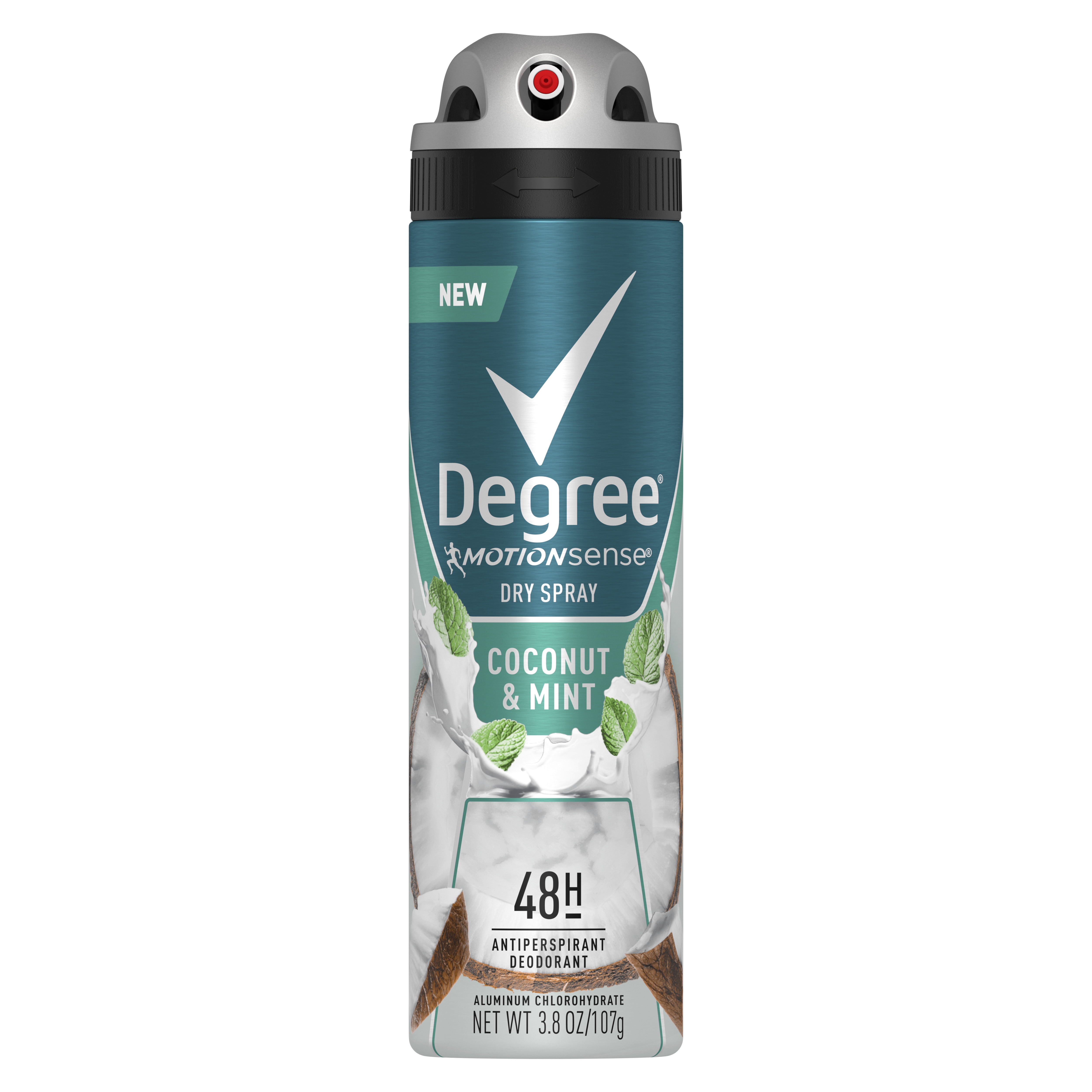 Periodiek zelfmoord Helderheid Degree Men Advanced 72H Antiperspirant Deodorant Dry Spray Coconut & Mint,  3.8 oz - Walmart.com