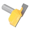 thumbnail image 1 of Slab Flattening Routers Bits, Durable Carbon Steel + Alloy 19/32in Blade Depth Bottom Cleaning Router Bit  for Plywood, 1 of 8