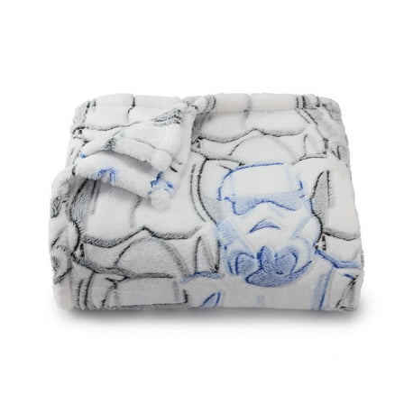 Star Wars Stormtrooper Plush Throw Blanket 60"W x 72"L