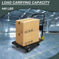thumbnail image 5 of CoolDolly 440 lbs. Capacity Folding Platform Truck Push Hand Cart Dolly, 5 of 10