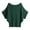 Dark Green, variant on Essentials Women's Sweater Solid Knitted Long Sleeve Off Shoulder Ribbed Knit Lightweight Sweaters Army Green