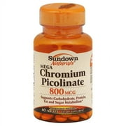 Sundown Naturals Mega Chromium 800mcg T