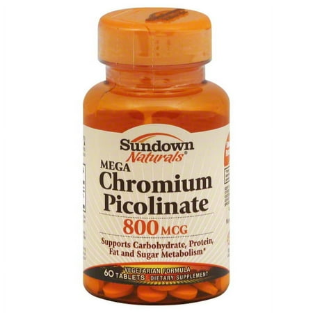 Sundown Naturals Mega Chromium 800mcg T