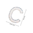 thumbnail image 2 of Houderco 26Ud Parche De Letras Con Diamantes De Perla Para Manualidades Y Aplicar En Ropa Casual, 2 of 6