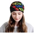 thumbnail image 5 of Happy First Day of School Multifunction Beanie hat Men Women Fashion Scarf Soft Stretch Skull Cap, 5 of 8