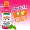 thumbnail image 4 of TheraBreath Anticavity Alcohol-Free Mouthwash, Mouthrinse with Fluoride, Sparkle Mint, 16 fl oz, 4 of 16