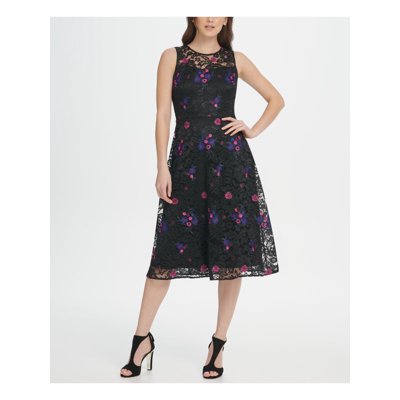 slim fit dress slacks Dkny Women's Fit & Flare Midi Shirt Dress in Cappuccino