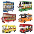 thumbnail image 2 of Bloques de construcción de autobuses de la ciudad británica Londres juguetes de bloques de construcción para niños kaili Sencillez, 2 of 5
