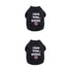 thumbnail image 1 of Greeniant Ropa para Mascotas Abrigos Chaqueta para Perros Multicolor Llamativo Lavable Multi-tamaño Cachorro Jersey Chaleco Negro XS 2piezas, 1 of 6