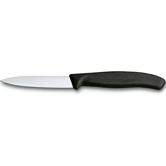 Victorinox Victorinox Swiss Classic, paring knife, 8cm, straight, pointed tip, black