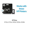 thumbnail image 2 of Cartucho de tinta HP 68 Black Works Envy 6100e 6500e con tinta instantánea, 2 of 9