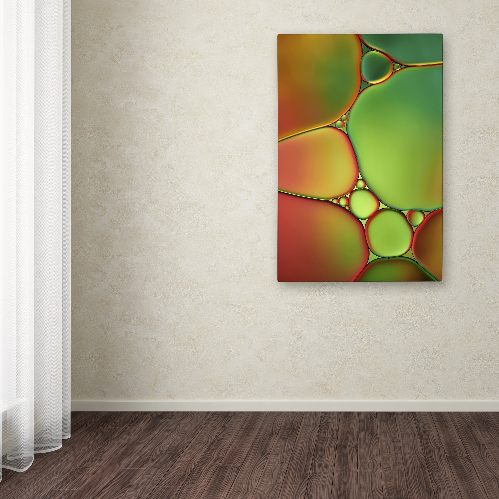 Trademark Fine Art 'Stained Glass II' Canvas Art by Cora Niele