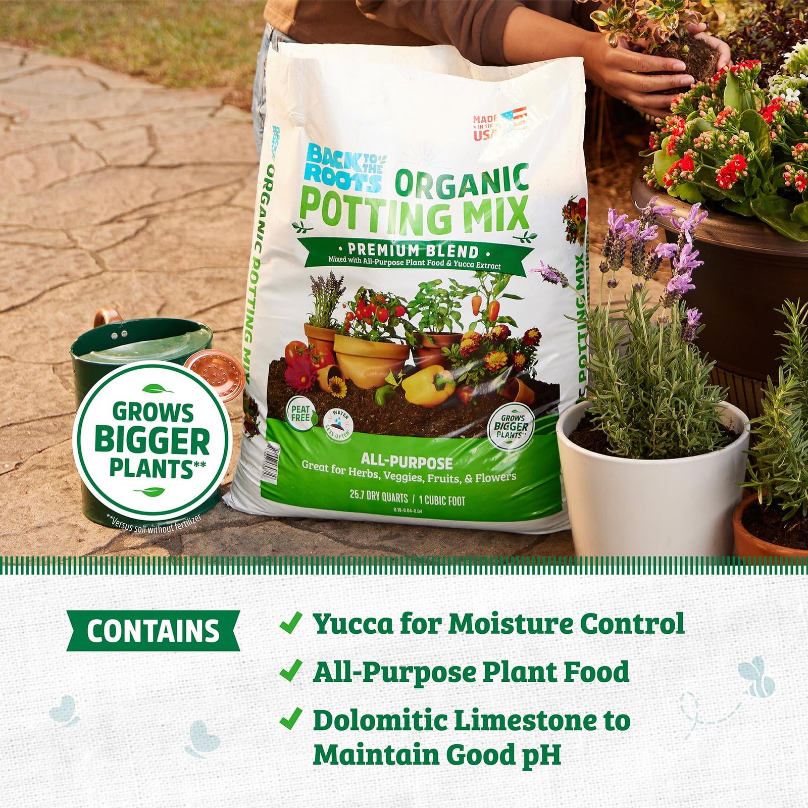 Organic Value Bulk Potting Mix Pallet (30 1 cu. ft. bags)