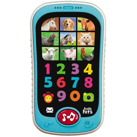 Kids Hits: Smart Phone - Hello, Farm! - Interactive Educational Toy, Games Teach Numbers & Colors, Light-Up, Animal Sounds & Songs, Kid & Toddlers 2 