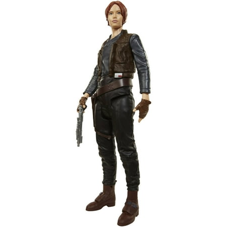 Photo 1 of Star Wars Rogue One - Jynn Erso Action Figure 18" Star Wars Rogue One Blaster included disney