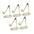 thumbnail image 1 of Soporte De Metal Para Teléfono Móvil De Escritorio, Moldura Dorada De Una Línea, Soporte Delgado Decorativo Para Teléfono Móvil De 5 Piezas Para El Hogar, 1 of 7