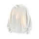 thumbnail image 4 of Ceisia Men's Oversize Semi-Turtleneck Metal-Rivet Long-Sleeve Top Multi-Solid for Winter Gift, 4 of 5