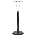 thumbnail image 1 of Lot de 1 Support de Poupée en PVC Noir pour Figurine d'Action avec Tenue Stable, 1 of 9