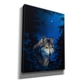 thumbnail image 2 of Epic Graffiti 'Blue Forest' by Joh Naito, Canvas Wall Art, 26"x34", 2 of 2