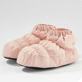 thumbnail image 2 of Miluxas Dance Warm up Booties Ballet Slipper Girl's Dance Boots Winter Fleece Soft Soled Warm Shoes Pink XXS, 2 of 7