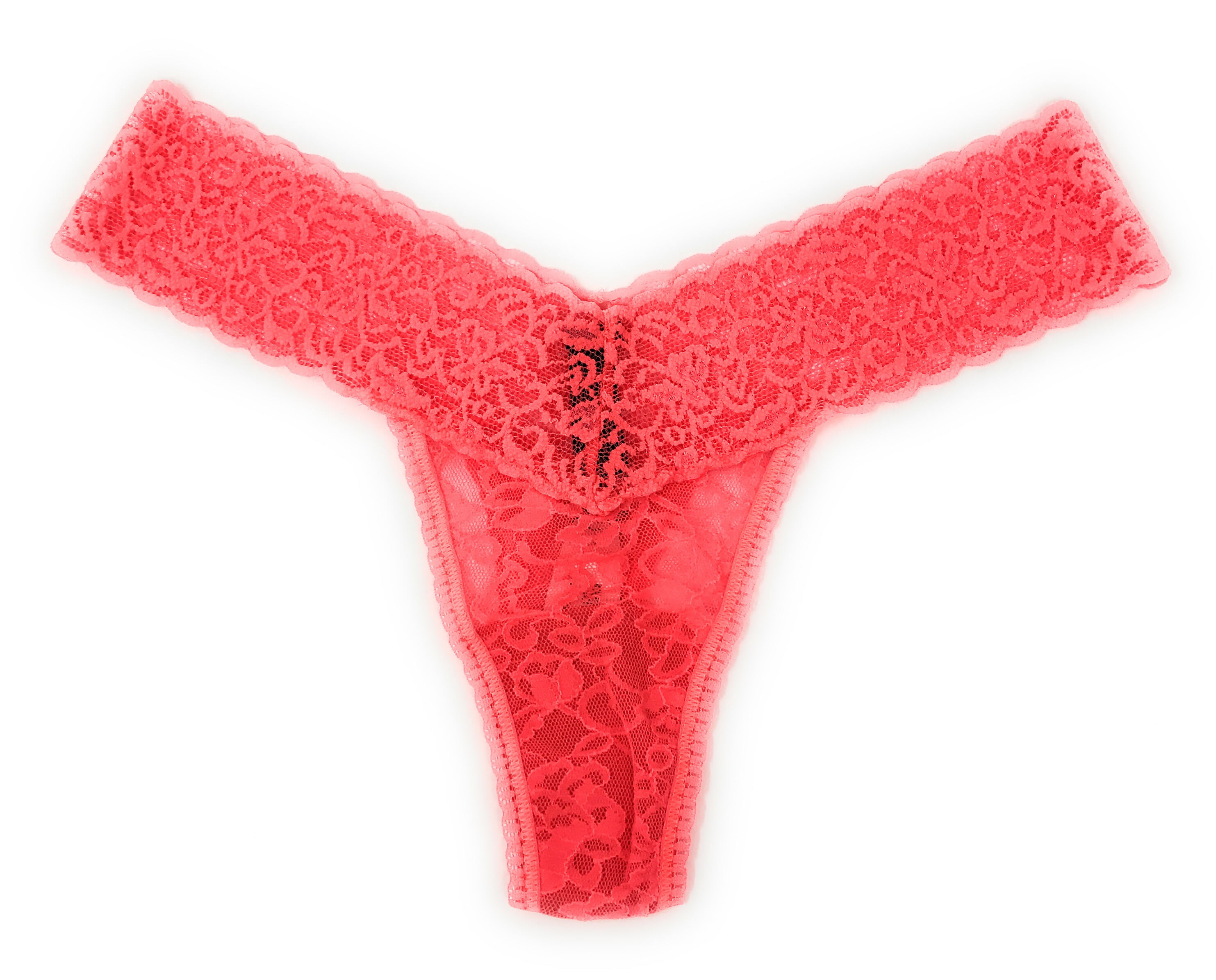 Large *NEW*Victoria's Secret Pink* Lace  Thong String Panties ~Sz 