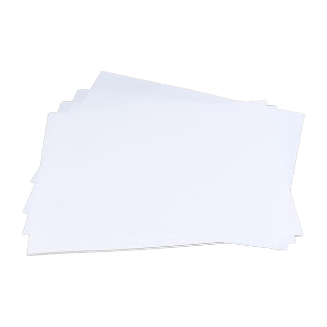 Papel Adhesivo Holográfico, Láser Transparente, Práctico Papel Adhesivo Multiusos De 20 Hojas Para Impresora De Inyección De Tinta