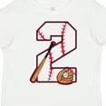 thumbnail image 4 of Inktastic Baseball Second Birthday Two Years Old Boys or Girls Toddler T-Shirt, 4 of 5