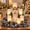 E9-Angel, variant on Christmas Lighted Centerpiece With Flameless Candle Glow Christmas Candle Candle Centerpieces For Tables Christmas Decor Lighted Centerpiece For Dining Room Mantel Fireplace Xmas Gift,Gnome