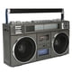 thumbnail image 4 of Altavoz Bluetooth inalámbrico estéreo de graves HiFi multifunción USB retro altavoz portátil Bluetooth con control remoto, 4 of 12