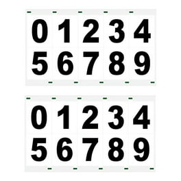 Midwest Fastener MF360170 5.25 in. - 9 Black House Numbers - 3