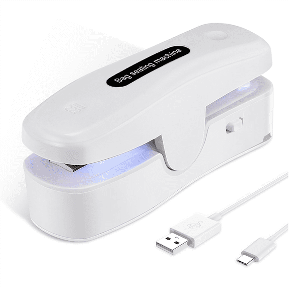 New Arrivals Rechargeable Mini Bag Sealer 2-in-1 Heat with Cutter