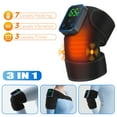 thumbnail image 2 of App Control Knee Massager with Heat, Cordless Knee Shoulder Heating Pad, Heated Knee Brace for Arthritis Wrap for Men Women, Birthday Gift for Mom Dad, 7 Heat 3 Vibration, Detachable Controller, 2 of 12