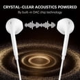 thumbnail image 4 of 2 Pack USB-C Wired Earbuds for iPad Pro iPhone 15\16\17 Series, Hi-Fi Stereo Sound with Mic Volume Control, Universal Android Compatible, 4 of 8