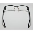 thumbnail image 5 of NEW VERA WANG V065 WOMENS/LADIES DESIGNER HALF-RIM BLACK FRAME DEMO LENSES 49-16-138 SPRING HINGES EYEGLASSES/EYE GLASSES, 5 of 9