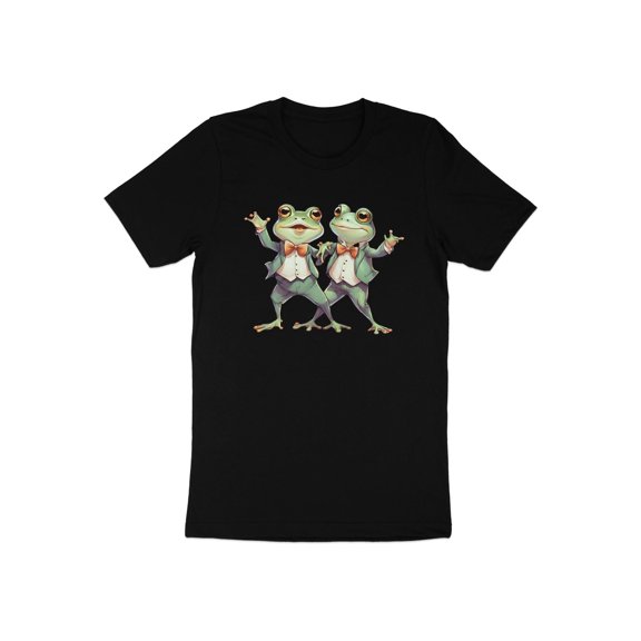 Cute Frogs Dancing Tango Dancer Toads Dance Teacher Gift T-Shirt Funny Frogs Toads Dancing Birthday Holiday Present Men Women Kids Tshirt