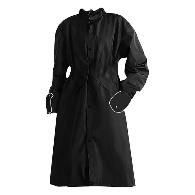 Womens Tops for Graceful Ladies Fashion, Men's and Oversized Loose Windbreakers with Extended and Thickened and Windproof Straps Wrist, Womens Fall Tops