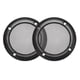 thumbnail image 5 of Cubierta de rejilla para altavoces Uxcell de acero, plástico ABS, círculo decorativo de malla de 3.5 pulgadas, protector de subwoofer negro 2 piezas, 5 of 5