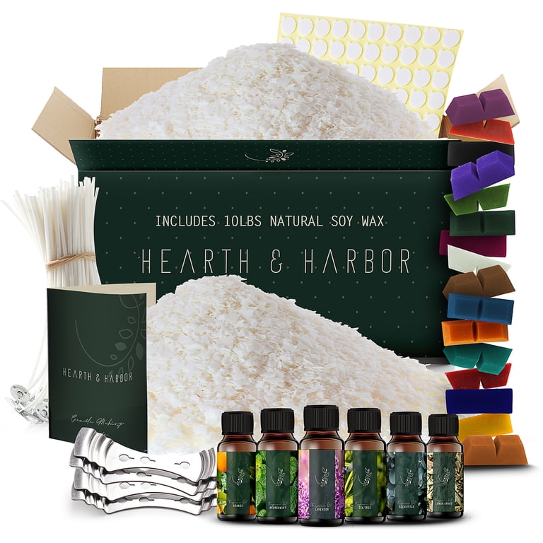 Hearth & Harbor Soy Candle Making Kit - 128 Pieces photo 1
