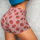 thumbnail image 4 of Fotbe Strawberries Shorts Sin Costuras – Shorts Deportivos de Cintura Alta para Mujer, Elásticos para Gimnasio, Yoga, Running o Ciclismo-Small, 4 of 8